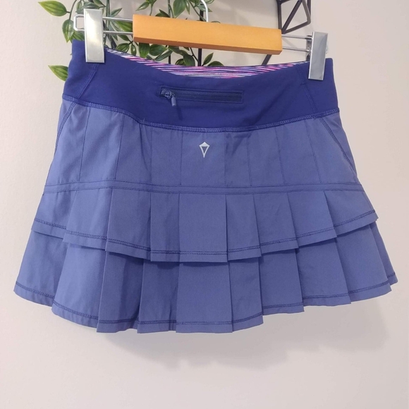 LULULEMON | FLATTERING ACTIVE SKIRT NAVY Ivivva - Picture 2 of 8